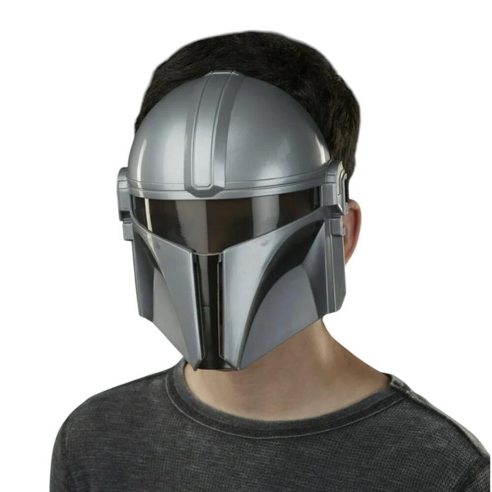 NWT Hasbro Star Wars The Mandalorian Kids Roleplay Halloween Costume Mask